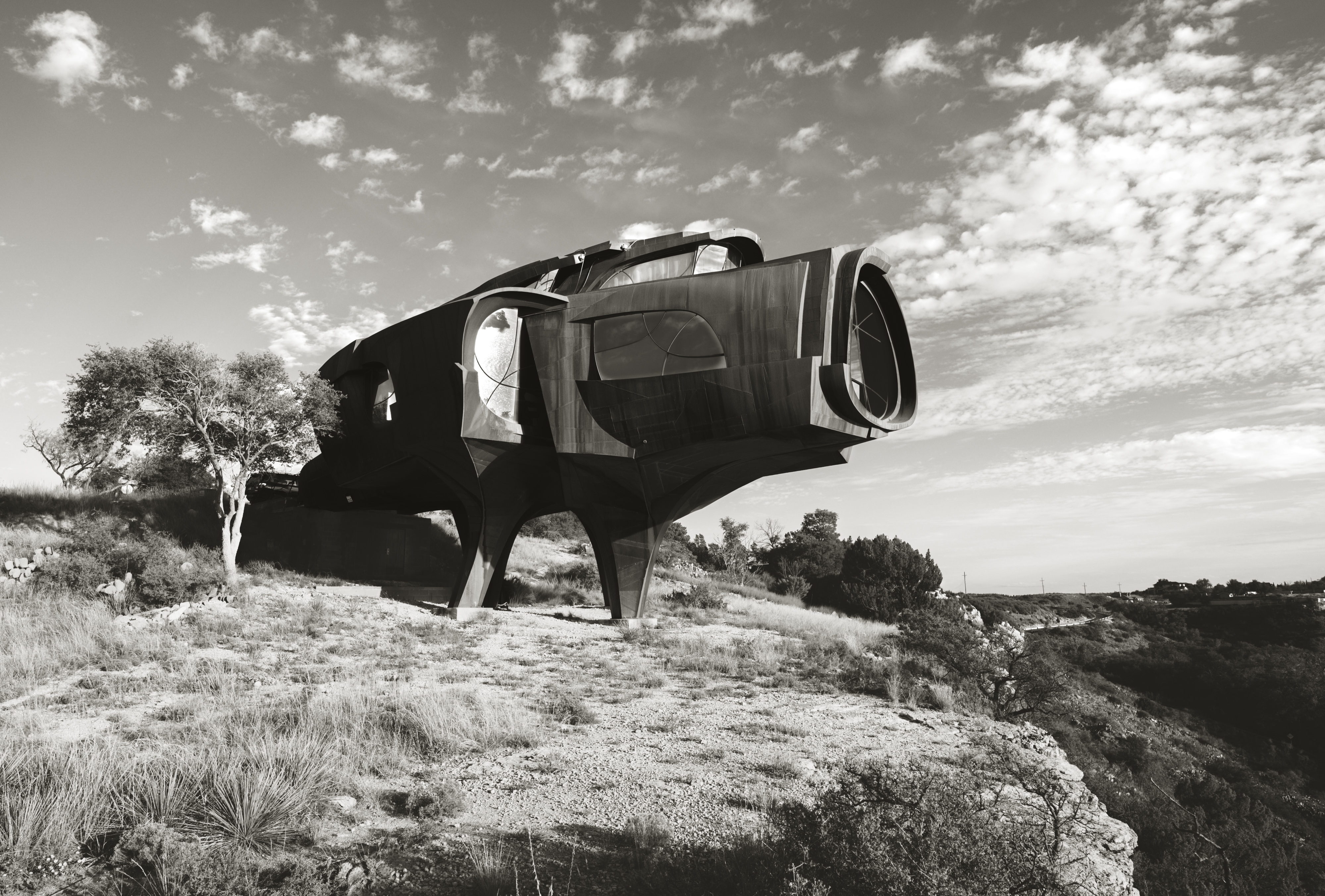 Frank Bruno Steel House, Ransom Canyon, NM